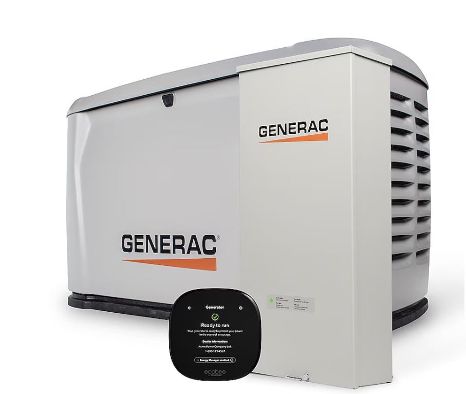 Generac 28kW Dual Fuel Home Standby Generator with Automatic Transfer Switch